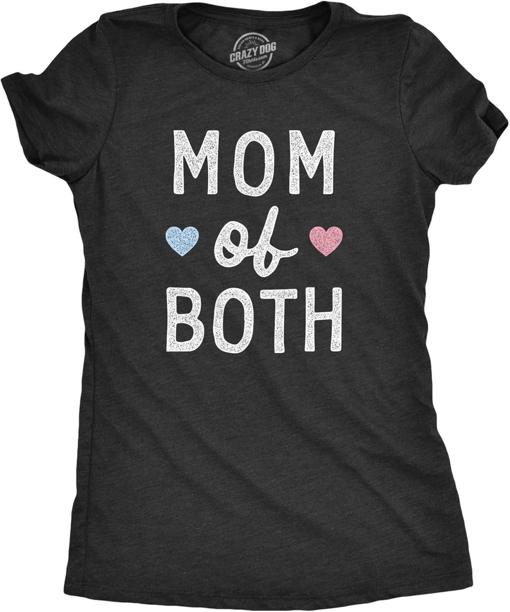 Womens Mama Squared Cubed Tshirts Funny Mom of Two Three or Four Tees for Mothers Day Mother Shirt