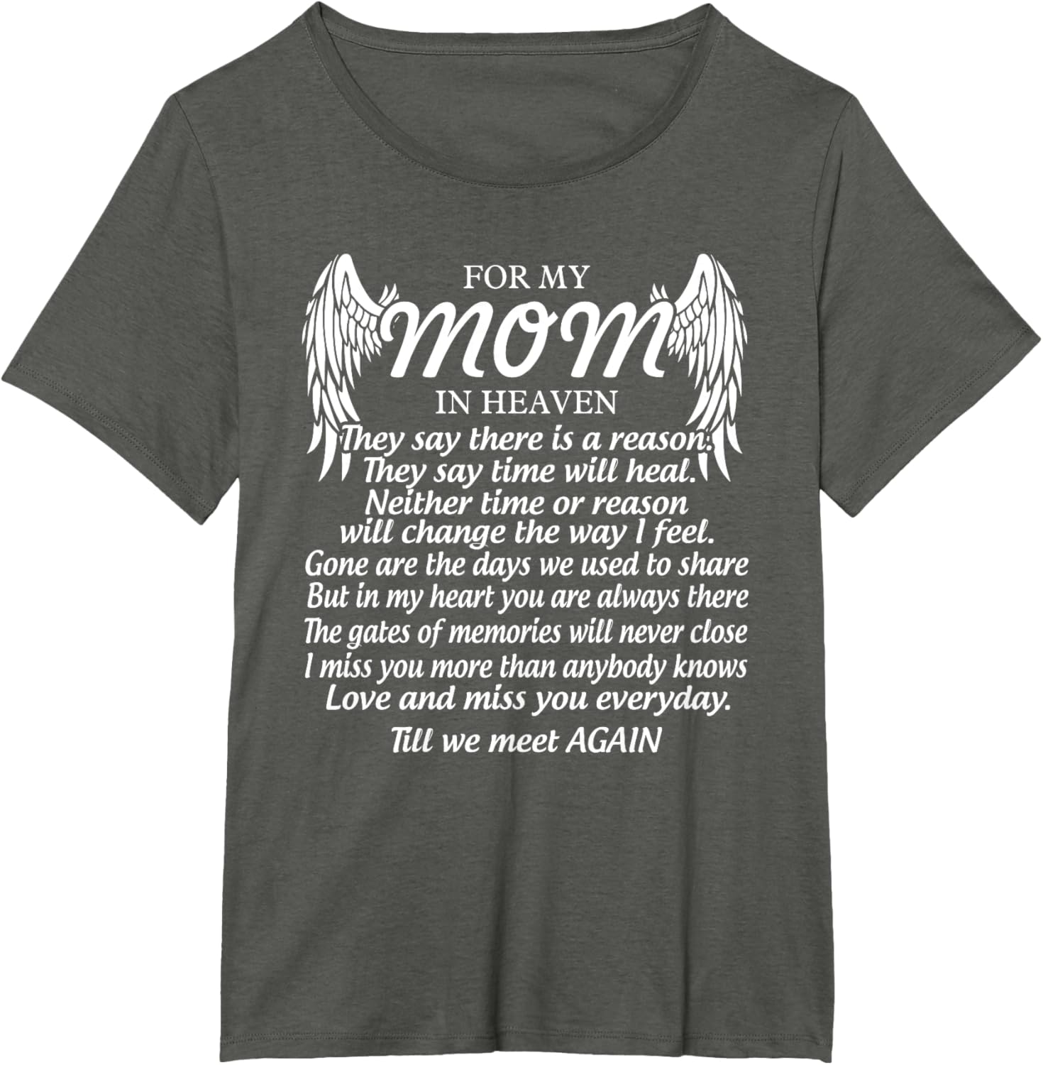 For My Mom In Heaven Love My Mom So Much Missing Mother Day