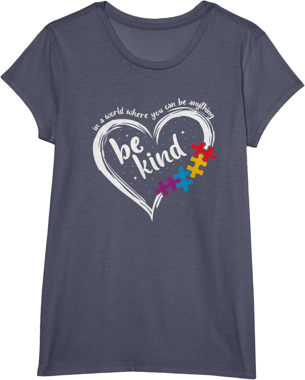 Autism Be Kind Women Blue Be Kind Autism Awareness