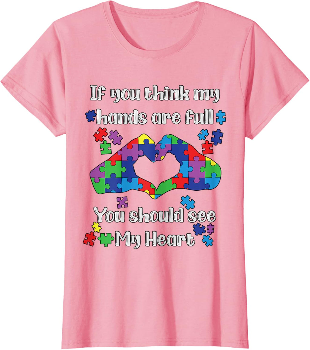 You Should See My Heart Mom Autistic Kids Autism Awareness