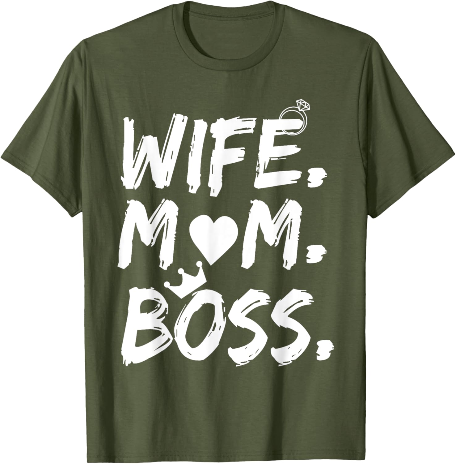 T-shirt for Wife Mom Boss Funny Mother's Day Mother Shirt