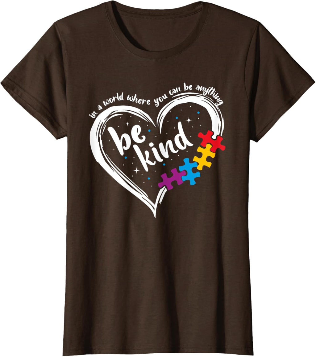 Autism Be Kind Women Blue Be Kind Autism Awareness