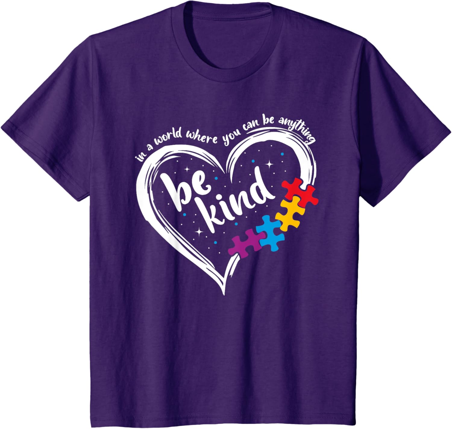 Autism Be Kind Women Blue Be Kind Autism Awareness