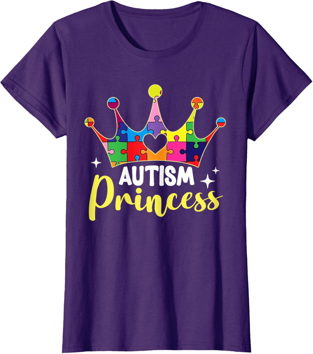 Autism Princess Daughter Autism Awareness