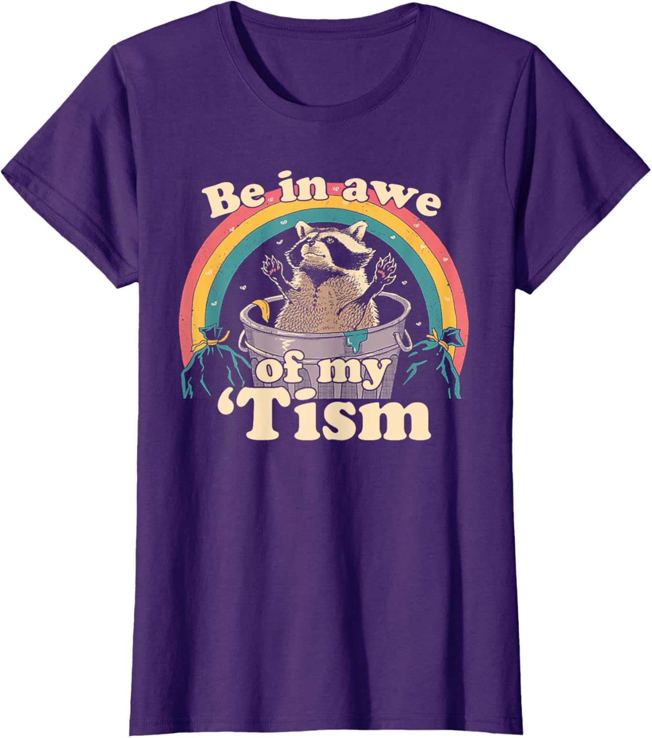Autism Funny Be In Awe Of My 'Tism Meme Autistic Raccoon