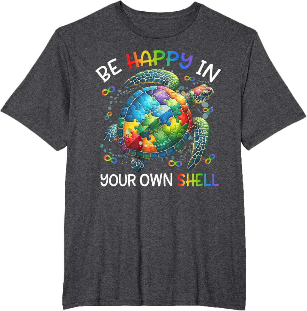 Puzzle Turtle Be Happy In Your Own Shell Autism Awareness