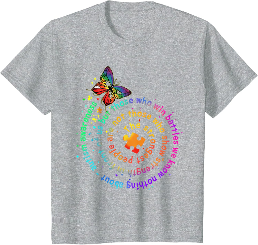 The Strongest People Butterfly Autism Awareness